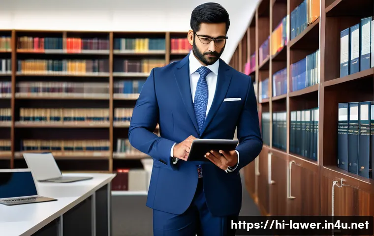 변호사로서 직업 만족도를 높이는 방법 - A professional Indian lawyer in a modern office setting, wearing formal business attire with a subtl...